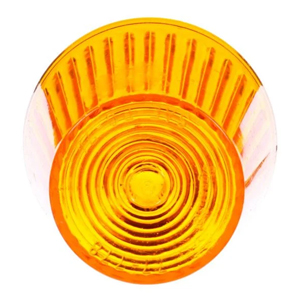 Replacement Round Snap-Fit Lens for Cab Marker Lights (Amb)