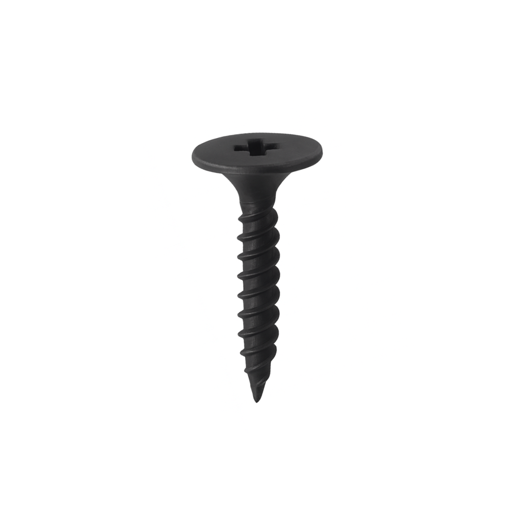 #8 x 1/2 Modified Truss Phillips Black Screw