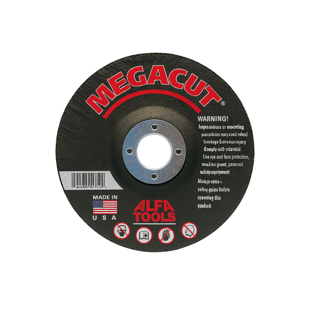 3" x 1/16" x 3/8" Reinforced Cut-Off Wheel – Type 1 Flat – 60 Grit