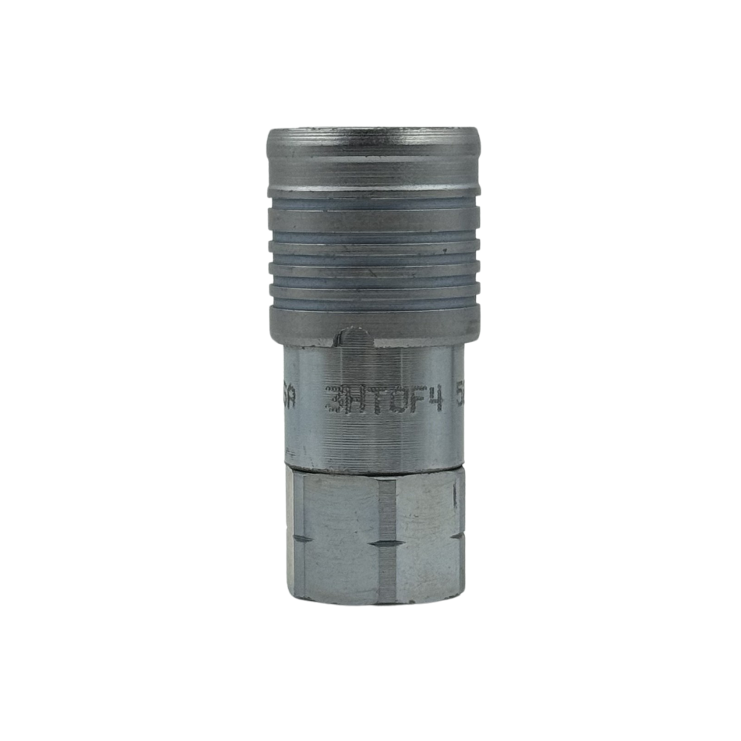 JIC37 1/2" Hose Cap – 3-Piece, 7/8" Hex