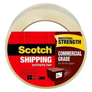 3M™ Commercial Grade Shipping Packaging Tape