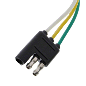 3-Way 12" Molded Car-End Trailer Connector Pigtail