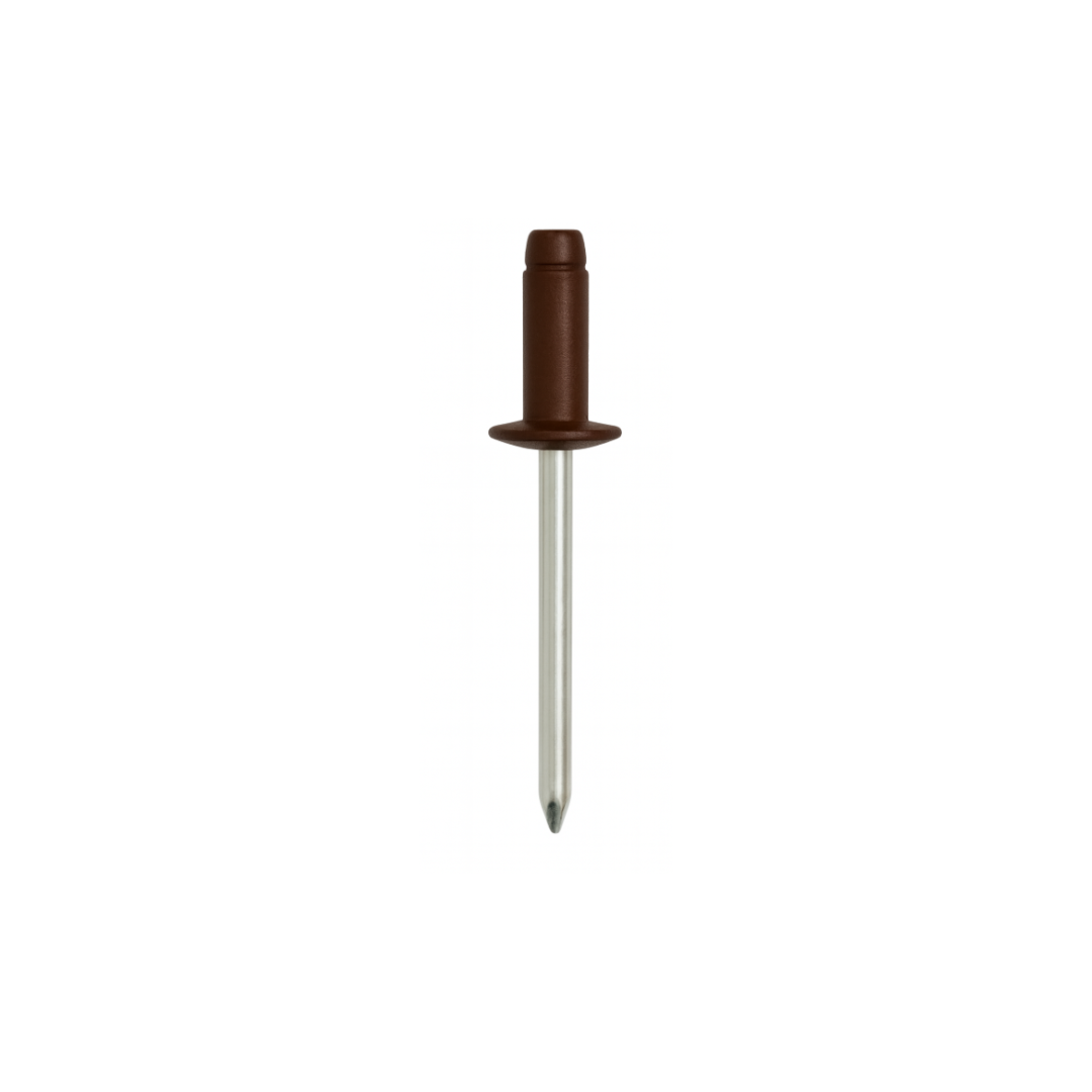 Brown-Coated Aluminum Blind Rivet 1/8-inch Grip