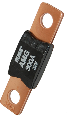 AMG High-Current Stud-Mount Fuse – Bolted Blade Ends, 300A