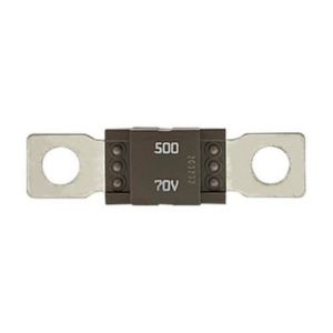 AMG High-Current Stud-Mount Fuse – Bolted Blade Ends, 500A