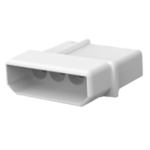 Mate-N-Lok - 4 Cavity Receptacle