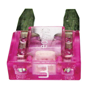 ATM Blade-Style easyID™ Indicating LED Mini Fuse – 3A (Purple)