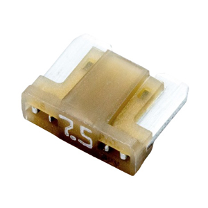 ATM-LP Low-Profile Blade-Style Mini Fuse – 7-1/2A (Brown)