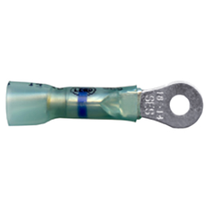 Sealed Crimp and Solder Connector - Long Neck Ring Terminal