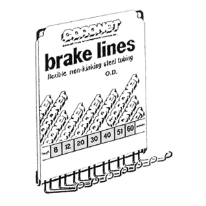 Hydraulic Brake Line Assortment - Rack Only
