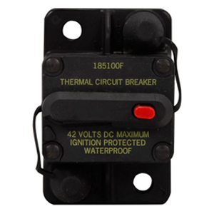 High-Amp Waterproof Surface-Mount Circuit Breaker