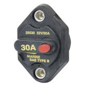 Manual Reset - Panel Mount - Circuit Breaker