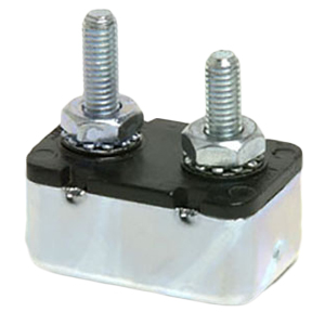 Panel-Mount Auto Reset Circuit Breaker – 10A, 12V, 2 Studs, Type I