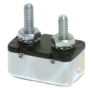 Panel-Mount Auto Reset Circuit Breaker – 20A, 24V, 2 Studs, Type I