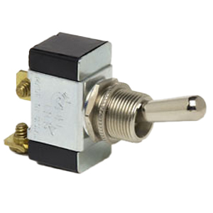 Heavy Duty Momentary Toggle Switch – SPDT, (On)-Off-(On), 3 Blades