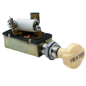 Heater Push-Pull Switch – SPDT, Off-On(Hi)-On(Lo), 2 Screws