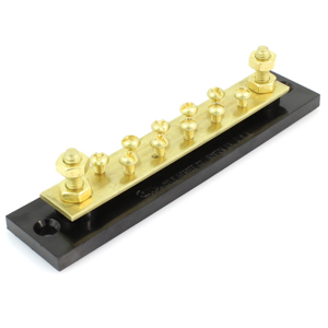 Brass Busbar Terminal Block – 10-Gang