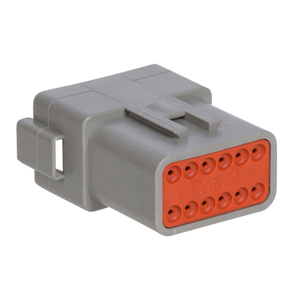Deutsch Receptacle Connector A-Key - 12-Way - DT04 Series