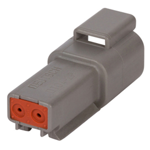 Deutsch Receptacle Connector - 2-Way - DT Series