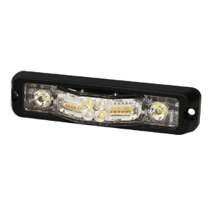Low-Profile Multi-Mount 5.1" Directional LED w/ Puddle Light - Class I, 12-24V (Amb/Grn)