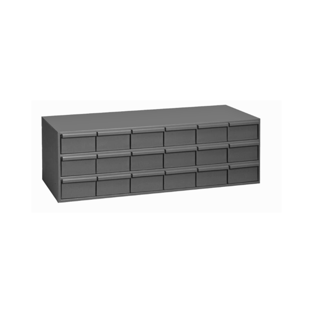 Drawer Cabinet, 18-Drawer Steel Storage