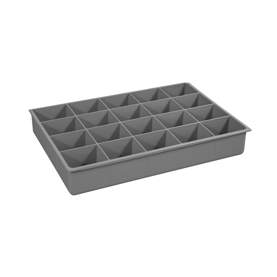Durham 124-95-20-IND Large 20-Compartment Polypropylene Insert