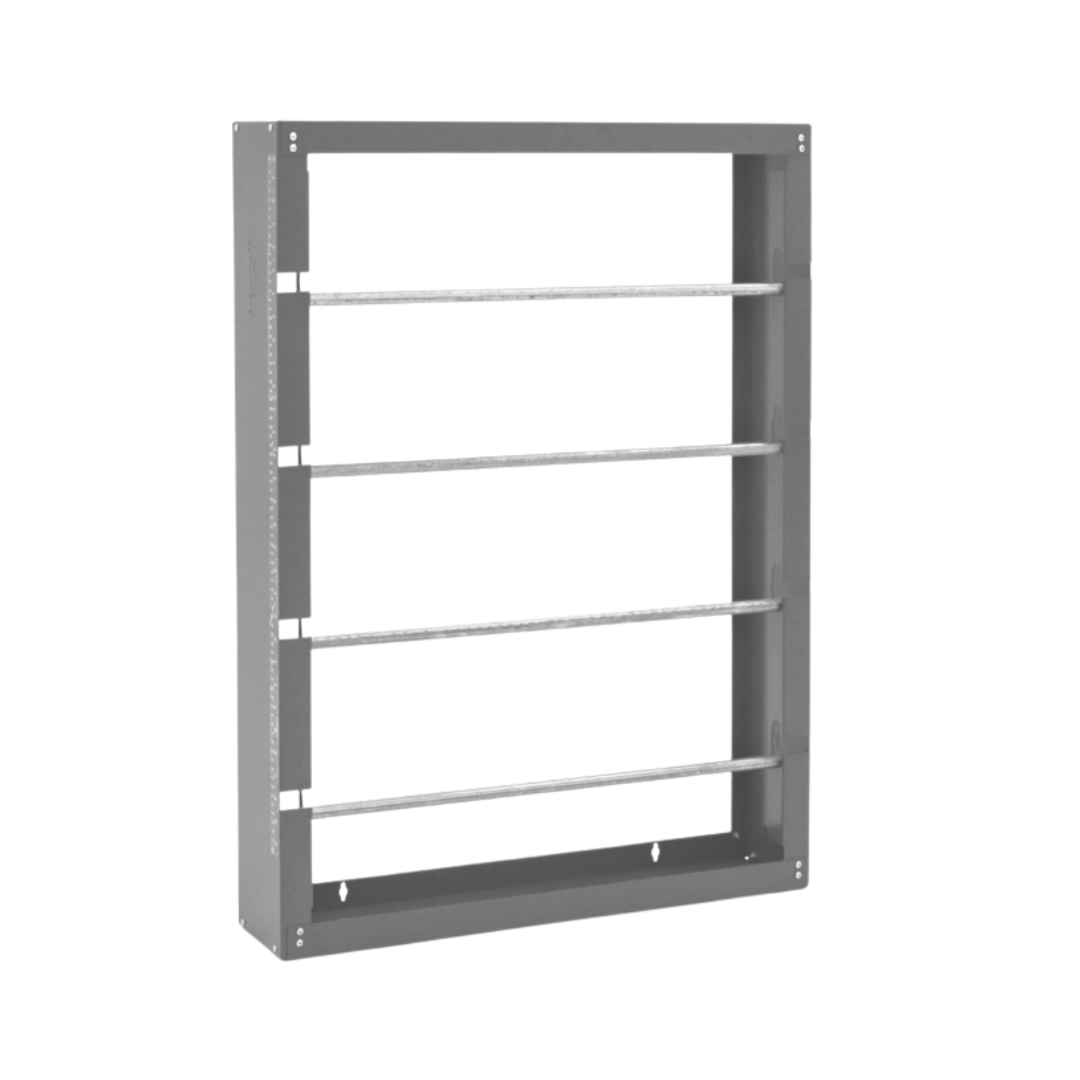 Metal Wire Rack Storage System – Heavy Duty, 10" Reel Capacity