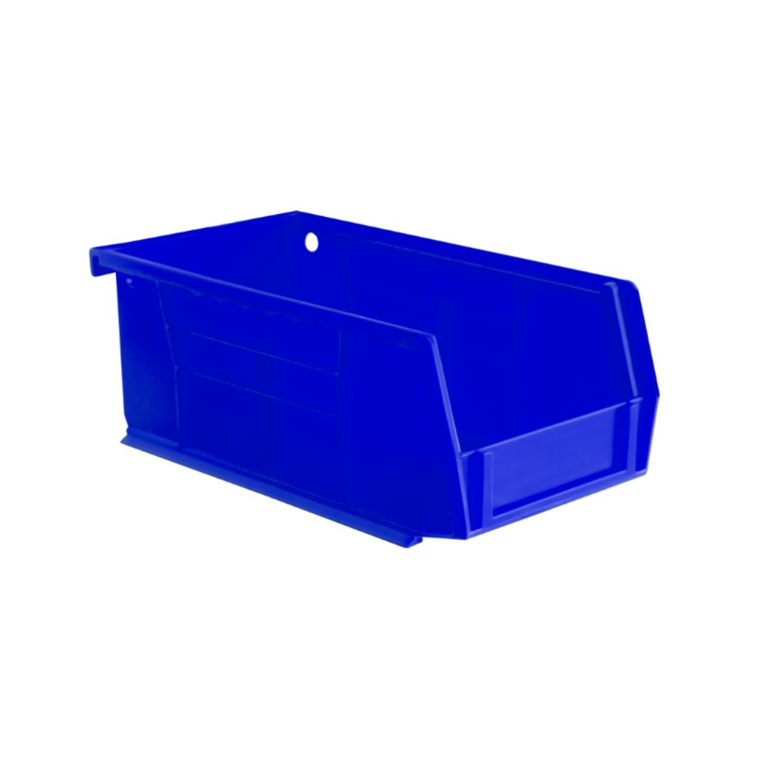 Blue Hook-On Bin, 4″ × 7″ × 3″ (PB30220-52)