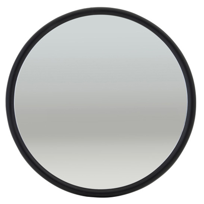 Rolled-Rim Mirror with Ball Swivel