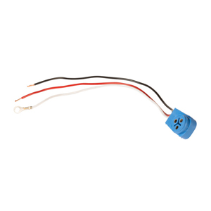 S/T/T 11" Three-Wire 90º Plug-In Pigtail for Male Pin Lights