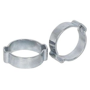 Double Ear Zinc-Steel Hose Clamp 1"