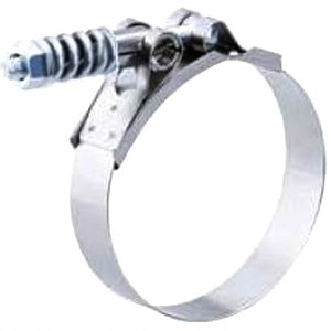 Spring-Loaded T-Bolt Hose Clamp 2-3/8" – 2-11/16"