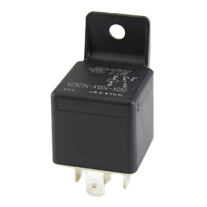Mini Relay with Bracket – 20/10A, 24V, 5-Pin