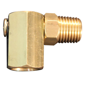Brass Swivel "L" Adapter