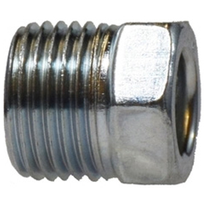 Inverted Flare Zinc Chromate Steel Nut