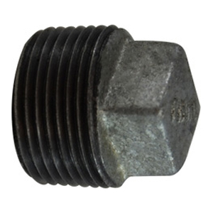 Galvanized Square Head Plug