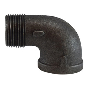 Black Pipe 90° Street Elbow