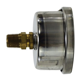Pneumatic Pressure Gauge, 1-1/2" Dial, 0-160 PSI