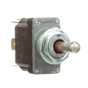 Sealed Momentary Toggle Switch – SPDT, (On)-Off-(On), 3 Blades