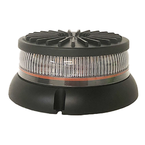 Perm-Mount 3" Tall LED Strobe Light w/ Aluminum Base - Class I, 12-24V (Amb/Grn)