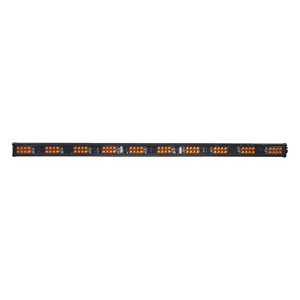 Low-Profile 45" LED Traffic Assist Warning Light w/ 25' Cable - 10 Diodes, 12-24V (Amb)