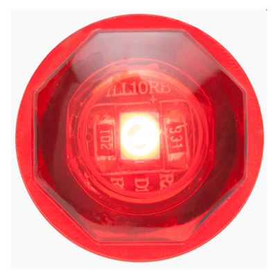 Optronics® Single LED 3/4" Red Egress Light - ILL01 Series