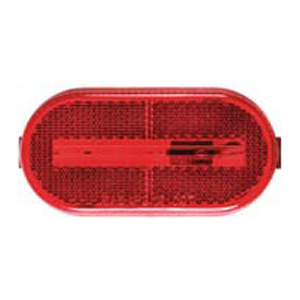 Optronics® Oblong Red Light Marker/Clearance Light