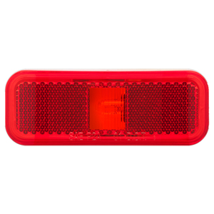 Optronics® Red Surface Mount Marker/Clearance Light With Reflex