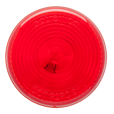 Optronics® 2-1/2" Round Red Light Marker/Clearance Light - MC55 Series