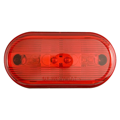 Optronics® Red Dual Bulb Marker/Clearance Light - MC66 Series