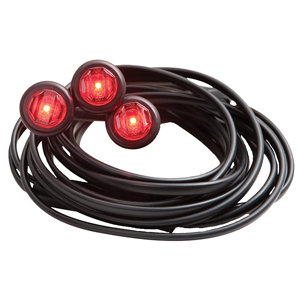 Optronics® Red Identification Light Kit With 3 Red MCL 12 Lights