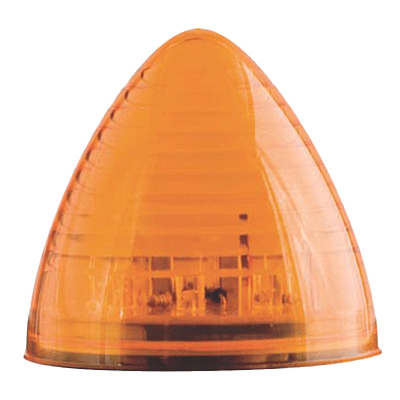Optronics® LED Yellow 2.5" Beehive Marker/Clearance Light - MCL21/23 Series