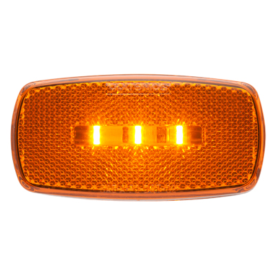 Optronics® Yellow Marker/Clearance Light With Reflex - MCL32 Series