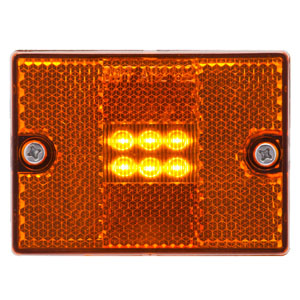 Optronics® Yellow Marker/Clearance Light With Reflex